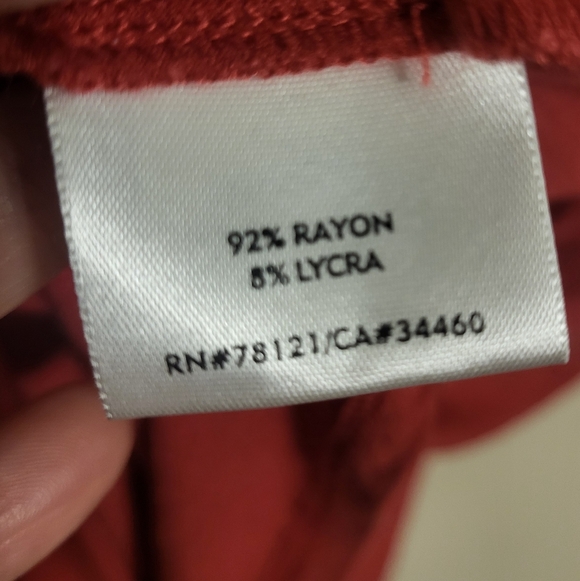 Eileen Fisher Cowl Neck Pullover Rust, Size L NEW w/o TAG - Picture 6 of 6